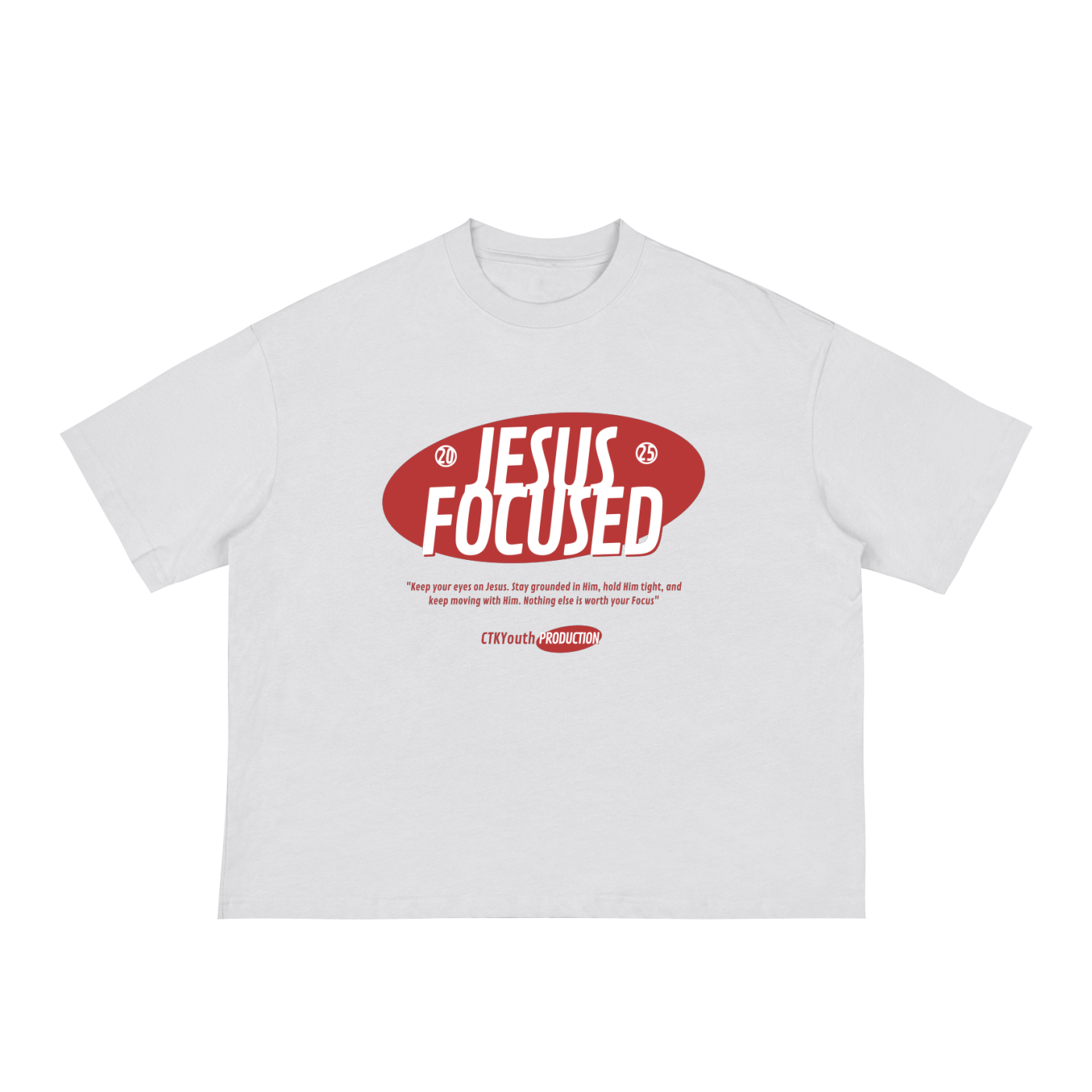 'JESUS FOCUSED' Boxy Tee