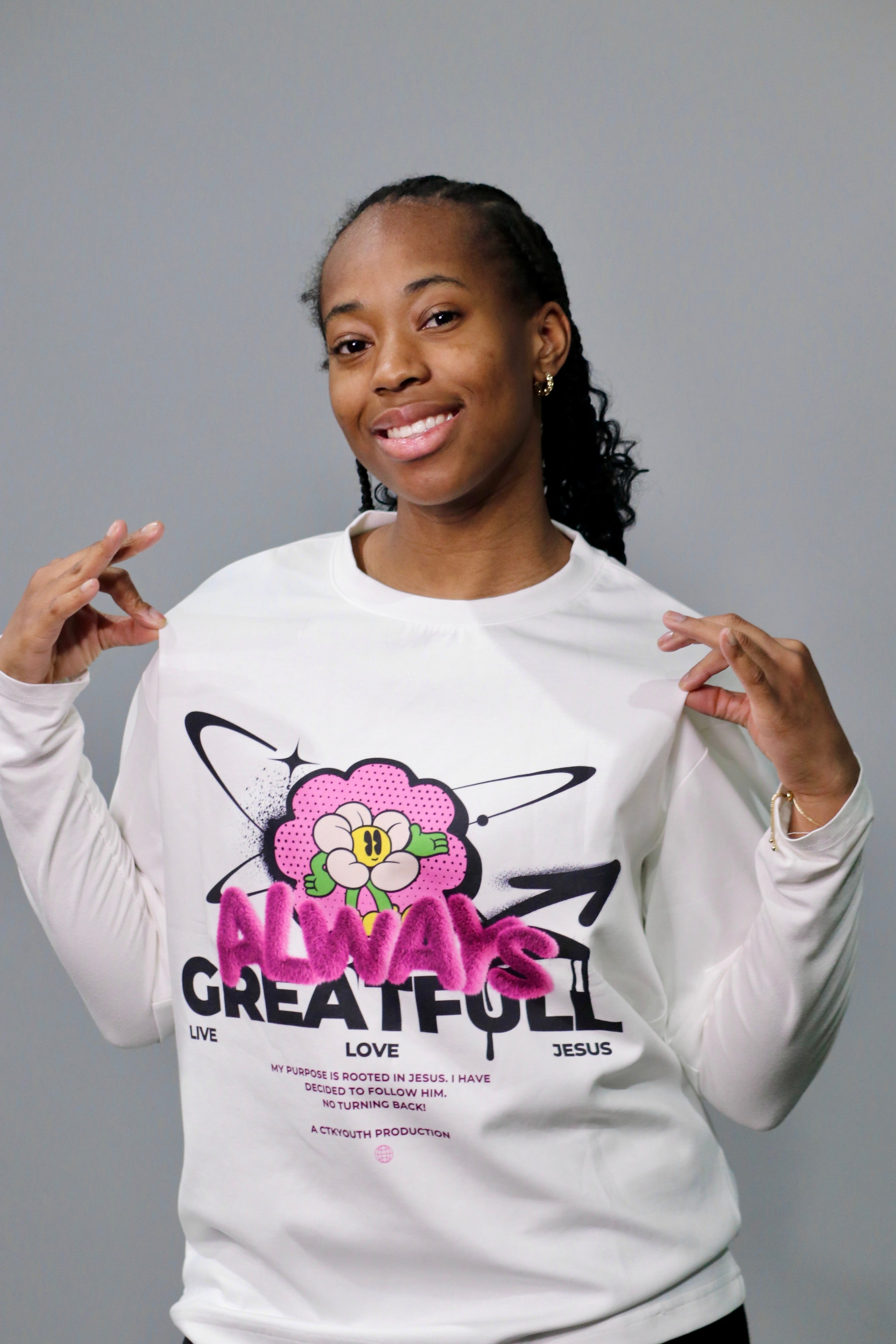 'ALWAYS GREATFULL' Tee