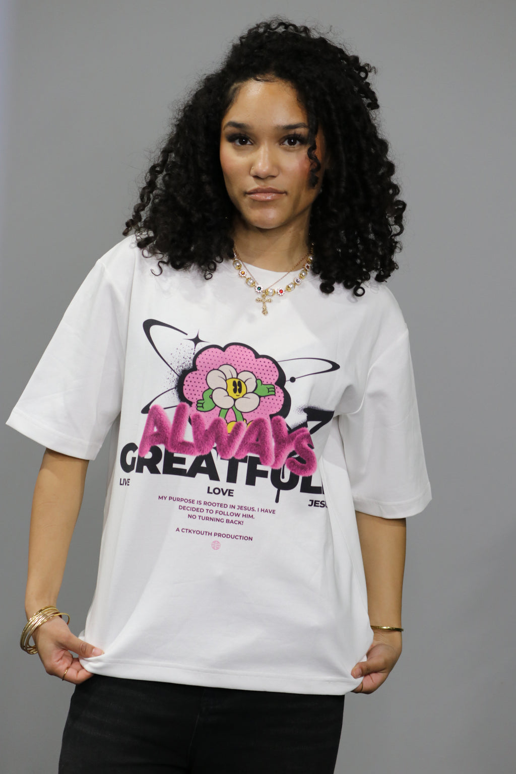 'ALWAYS GREATFULL' Tee