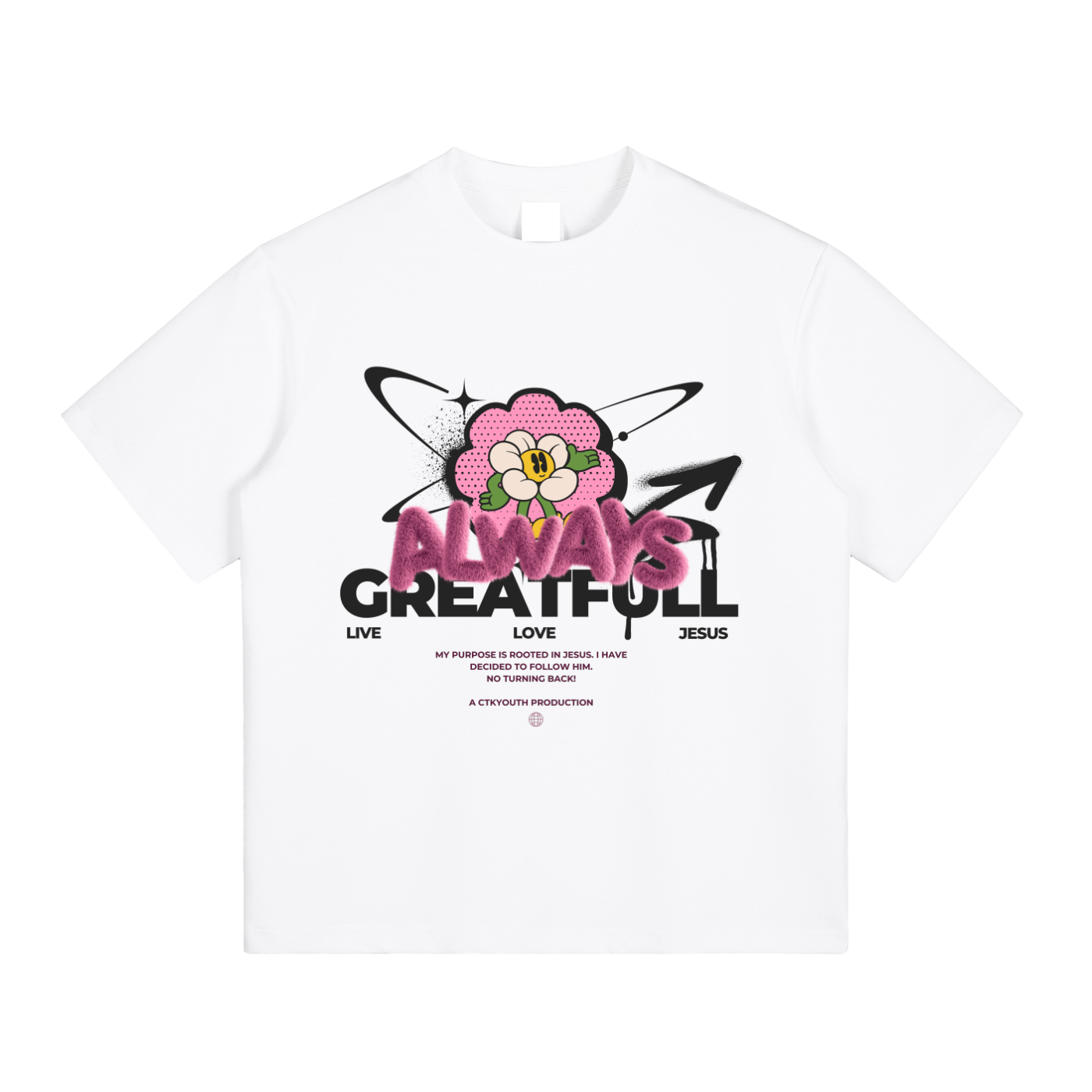 'ALWAYS GREATFULL' Tee